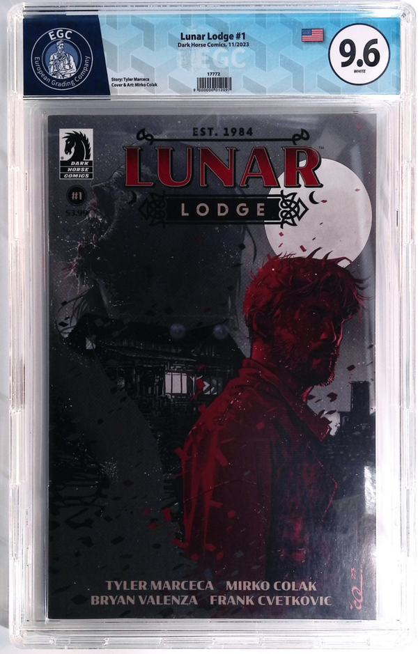 Lunar Lodge #1 EGC 9.6 - Cover Mirko Colak (Dark Horse Comics, Nov 2023)