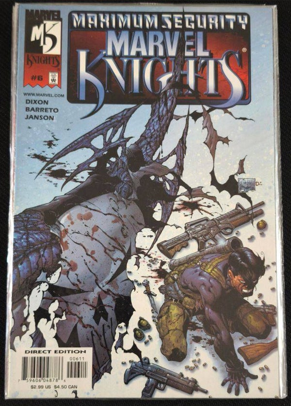 Marvel Knights #6 - Maximum Security – Direct Edition (Marvel Comics, déc 2000)
