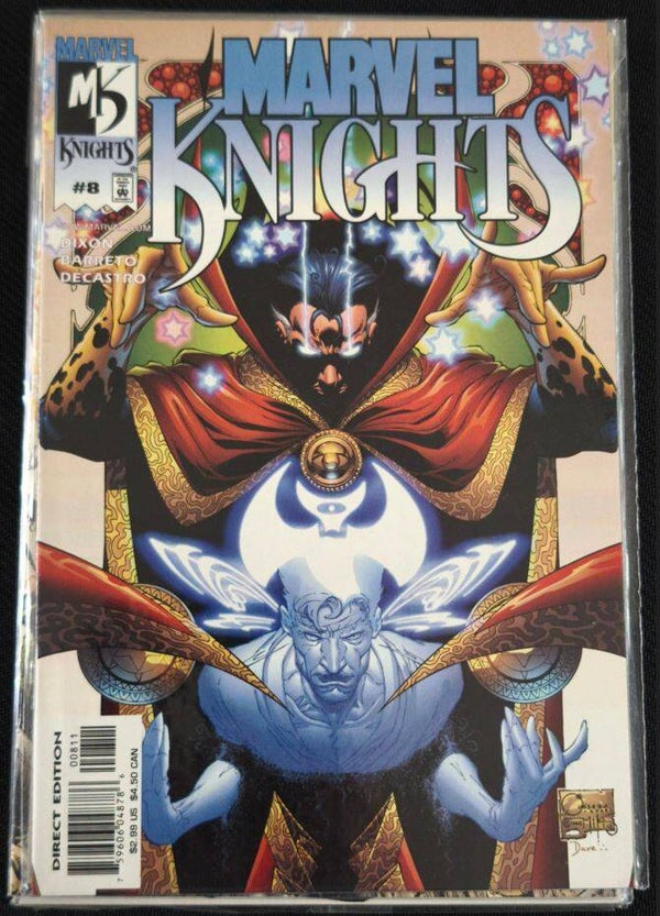 Marvel Knights #8 – Direct Edition (Marvel Comics, Fev 2001)