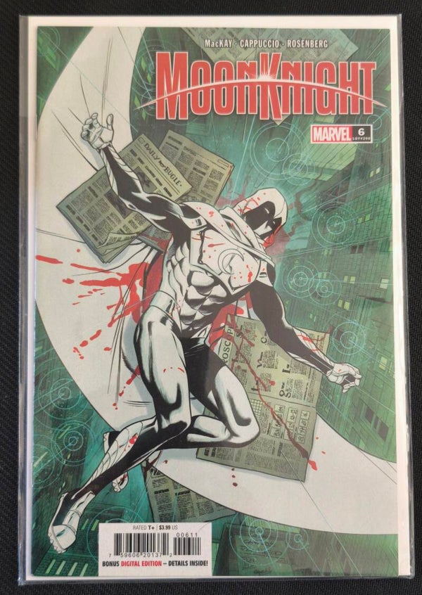 Moon Knight #6 – Cover Régulière (Marvel Comics, novembre 2021)