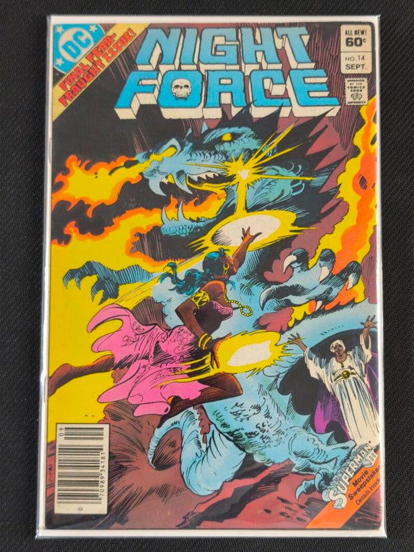 Night Force #14 – Final Fear-Fraught Issue (DC Comics, septembre 1983)