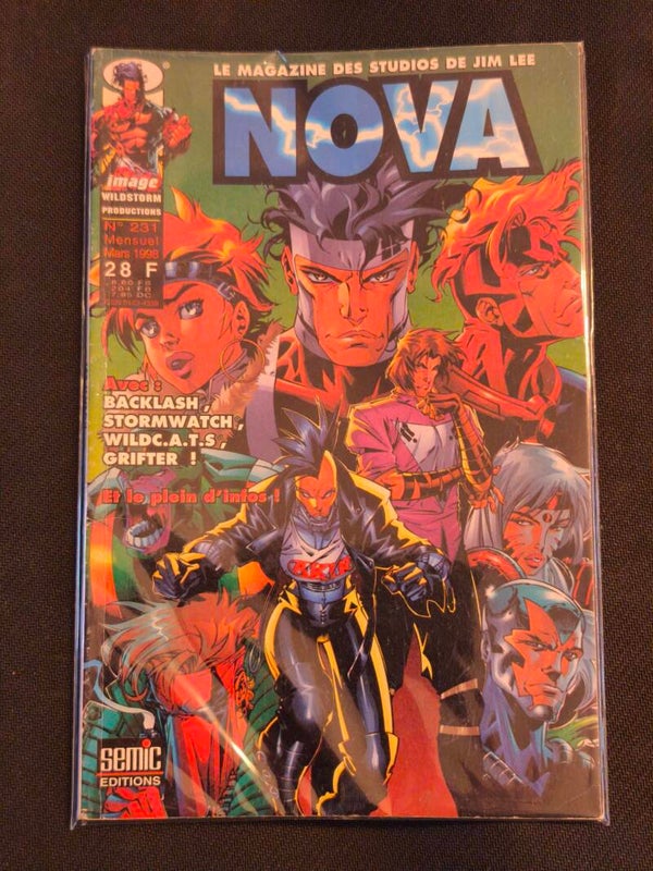 Nova #231 – Le Magazine des Studios de Jim Lee (Semic Éditions, mars 1998)