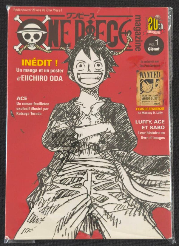 One Piece Magazine – Vol 1 – 20th Anniversary (Glénat, janvier 2018)