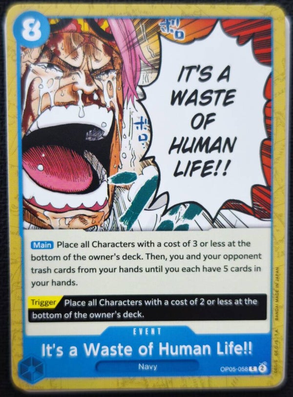 One Piece TCG - Lot de 8 cartes Event - English