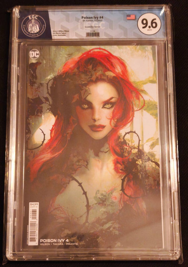 Poison Ivy #4 EGC 9.6 - Sozomaika Variant Cover (DC Comics, Nov 2022)