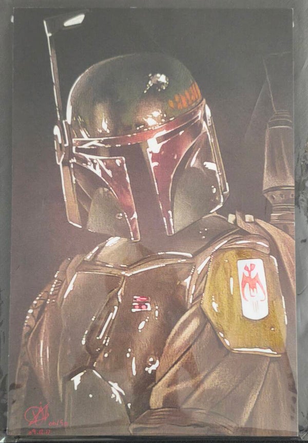 Print – Boba Fett – Univers Sar Wars par David Herbouiller (du 9 décembre 2017)