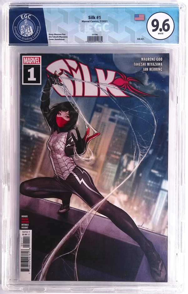 Silk #1 EGC 9.6 - Edition Originale - Legacy #27 - (Marvel Comics, Juillet 2021)