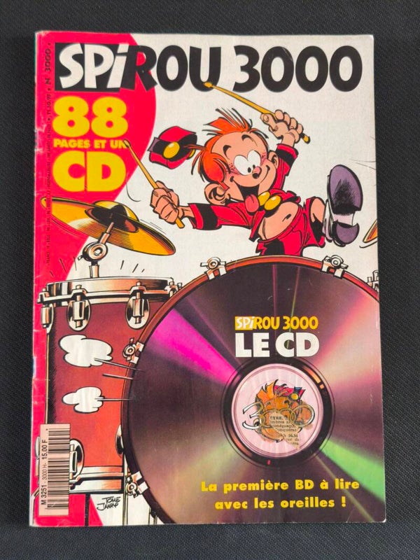 Spirou #3000 – Édition Spéciale avec CD (Dupuis, 1996)