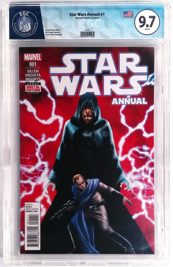 Star Wars Annual #1 EGC 9.7 - John Cassaday Cover (Marvel Comics, Février 2016)