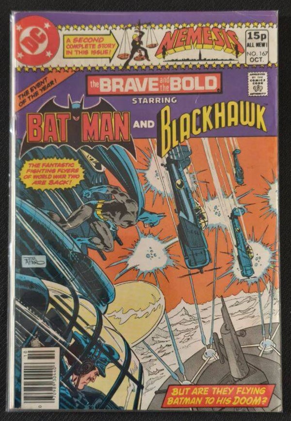 The Brave and the Bold #167 – Batman et Blackhawk (DC Comics, octobre 1980)