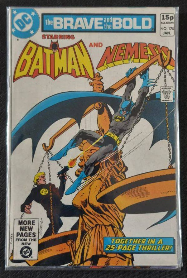 The Brave and the Bold #170 – Batman et Nemesis (DC Comics, janvier 1981)