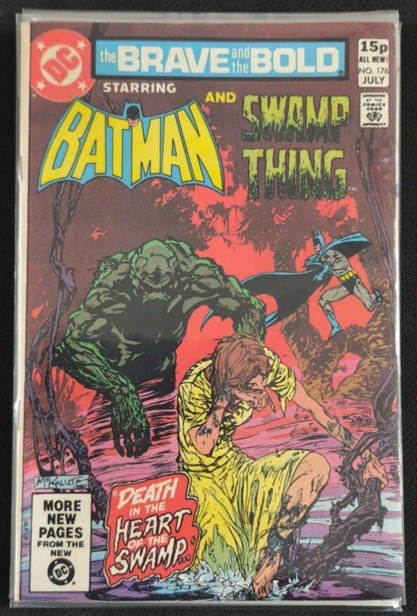 The Brave and the Bold #176 – Batman et Swamp Thing (DC Comics, juillet 1981)