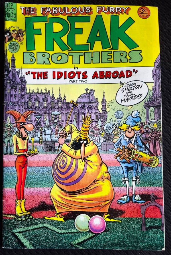 The Fabulous Furry Freak Brothers #9 - The Idiots Abroad 2 - (Rip Off Press, Août 1996)