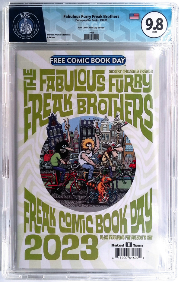 The Fabulous Furry Freak Brothers EGC 9.8 - Freak Comic Book Day 2023 (Fantagraphics Books, Mai 2023)