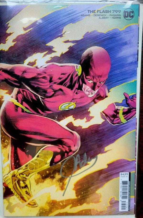 The Flash #799 – Variant Cover – Signé par Adams (CSA) (DC Comics, mars 2023)