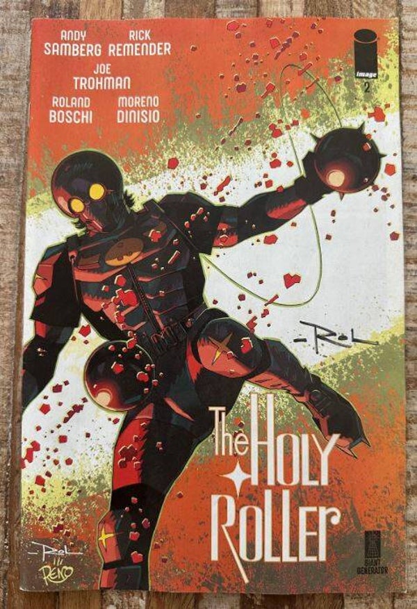 The Holy Roller #1 – Cover A (Image Comics / Giant Generator, novembre 2023) Signé par Roland Boschi