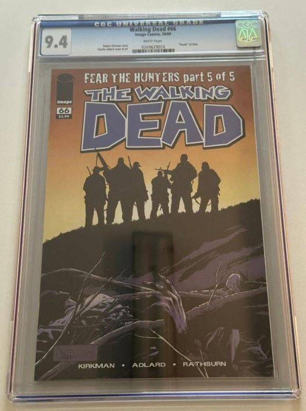 The Walking Dead #66 - Fear the Hunters, Part 5 of 5 - Death of Dale - Image Comics - Octobre 2009 - Modern Age