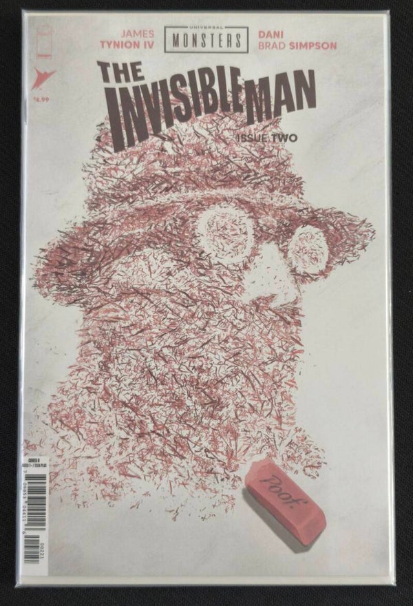 Universal Monsters - The Invisible Man #2 – Cover B (Image Comics, 2024)