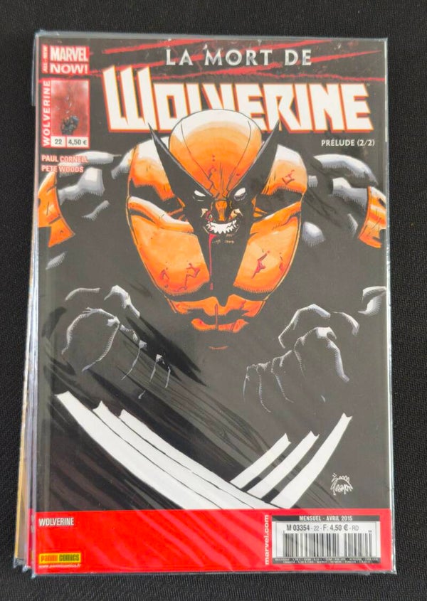 Wolverine #22 – La Mort de Wolverine - Prélude (2-2) (Panini Comics, Avril 2015)