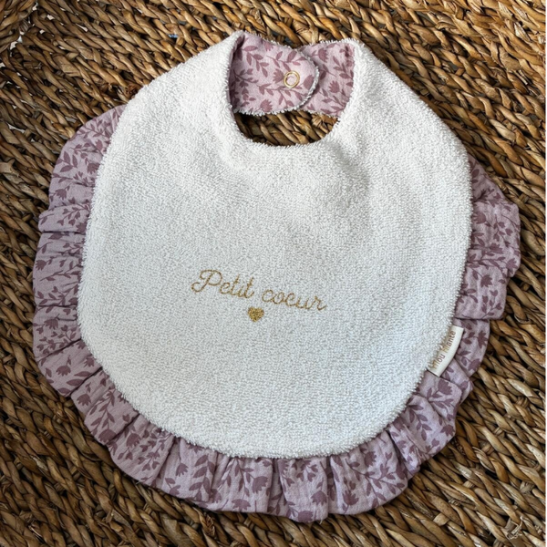 Bavoir franges