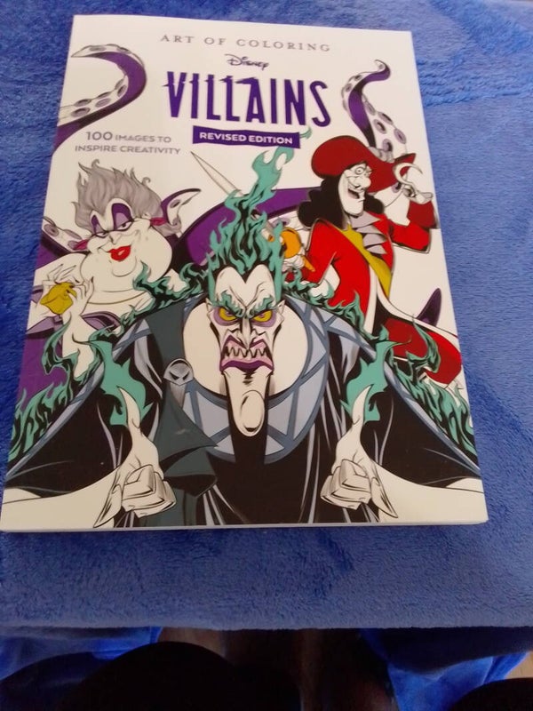 Disney Villain Coloring Book