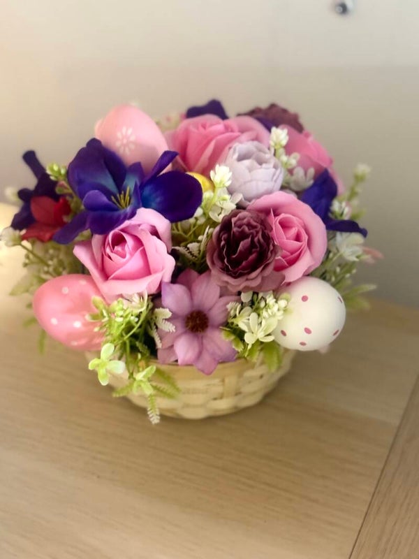 Cestino colorato per Pasqua