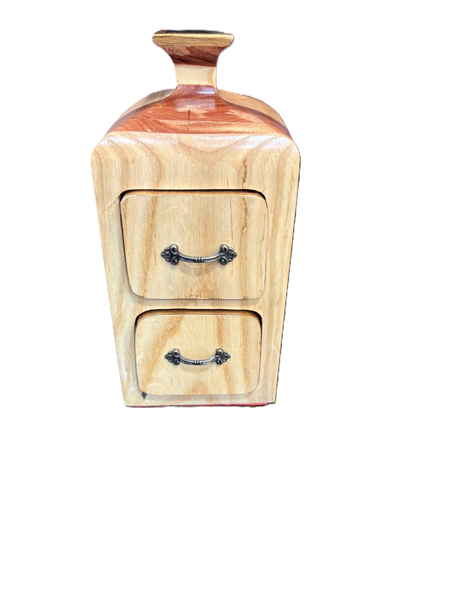 Bottle shape bandsaw box