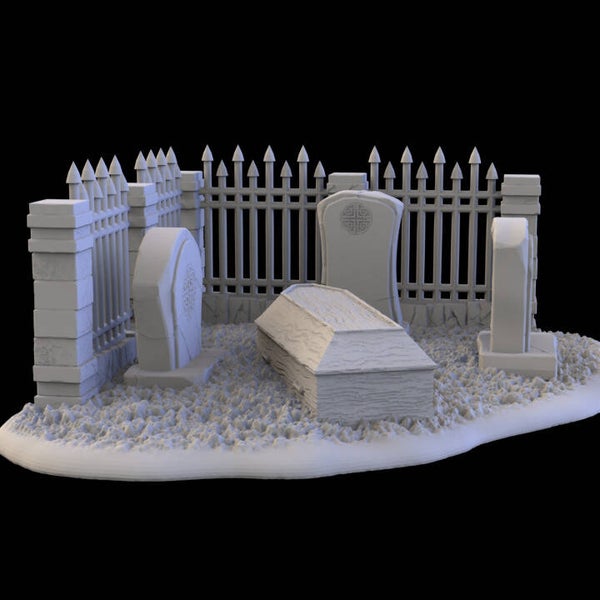 Cursed graveyard