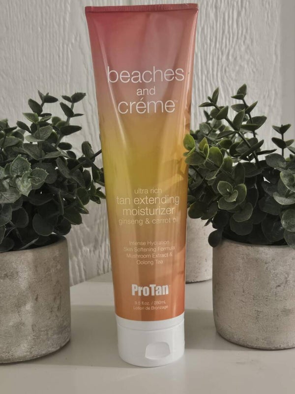 beach and cream tan extender