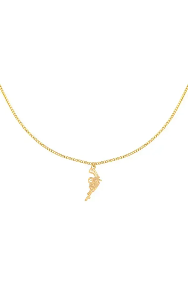 Ketting gun - goud