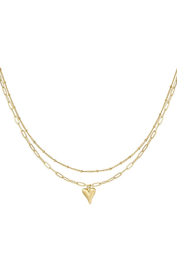 Loving layers ketting - goud