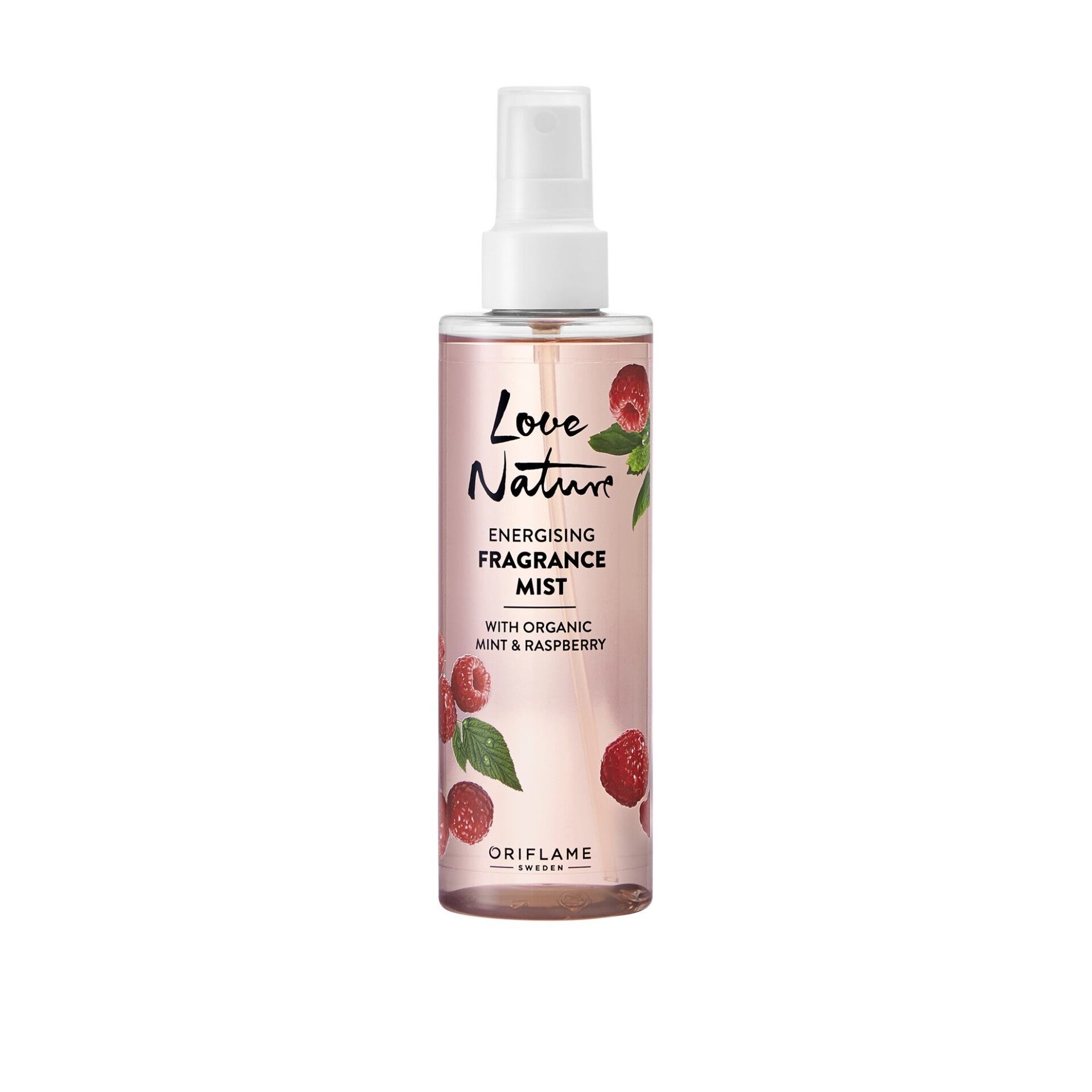 Fragnance mist met organic mint & raspberry