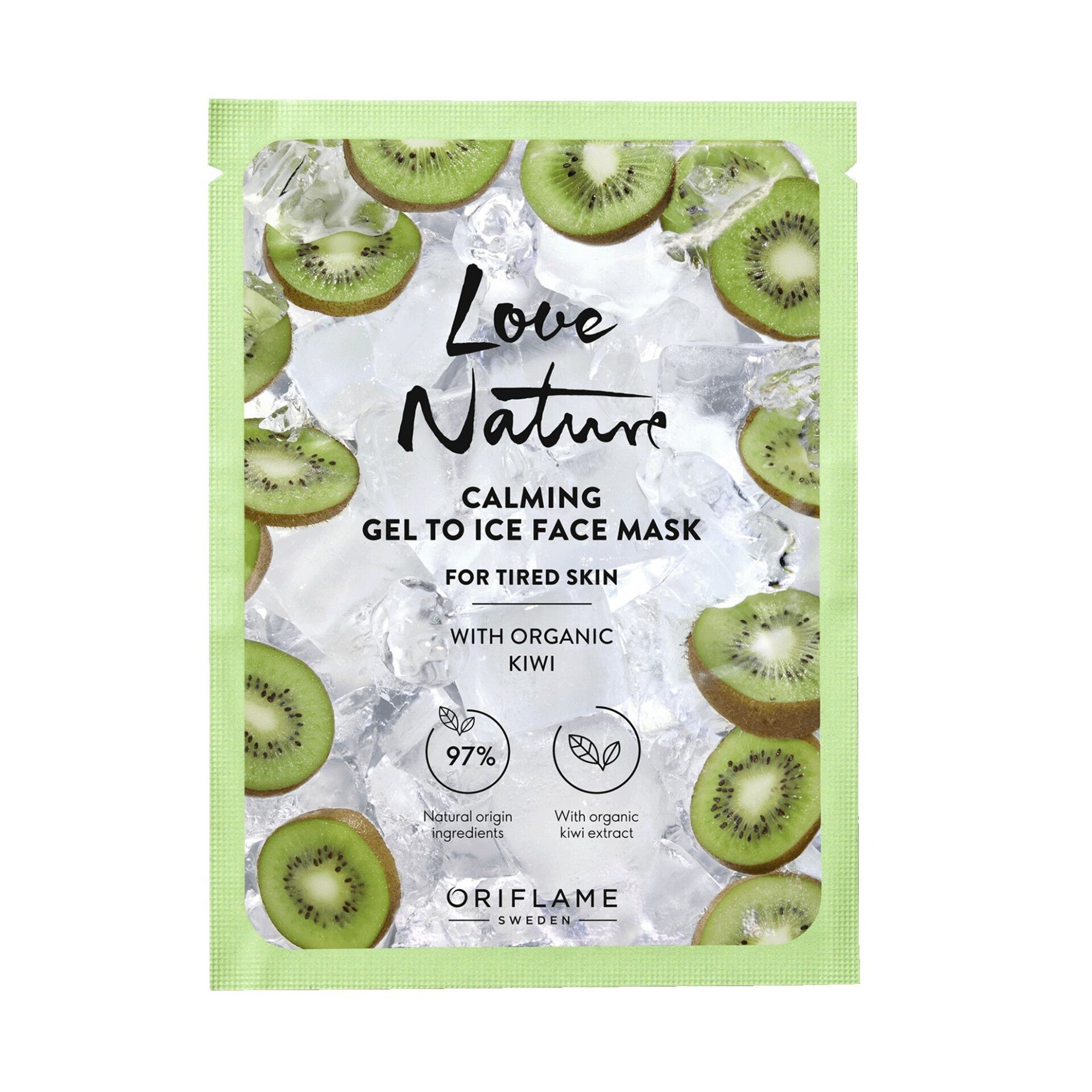 Love nature gel to ice mask