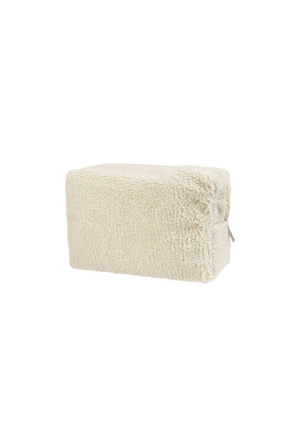 Teddy touch up makeup tas - beige