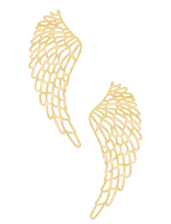 Oorbellen vleugels - goud