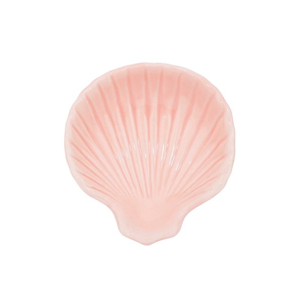 Glazen display shell sign - roze