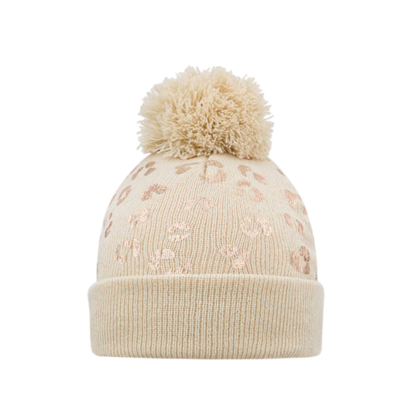 Muts tijgerprint beige kids