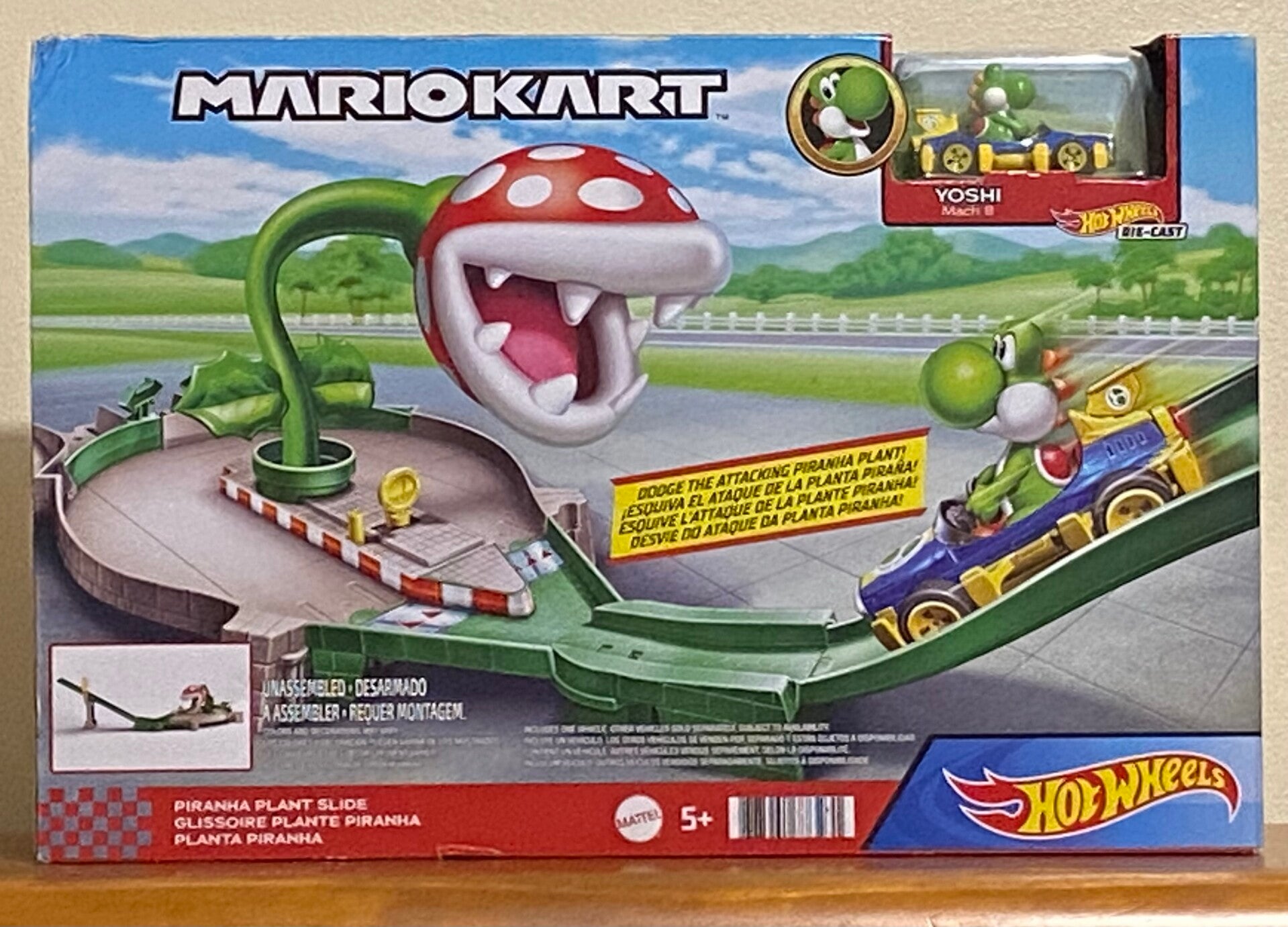 Hot wheels Mariokart Yoshi