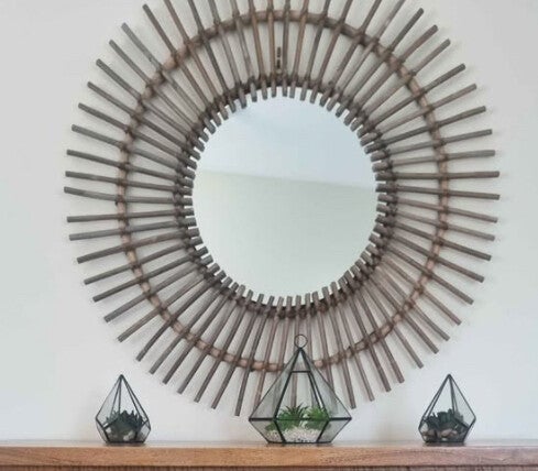 Bamboo mirror