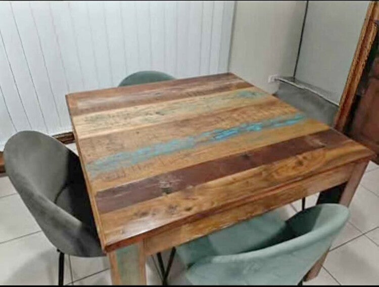Four seater table and chairs