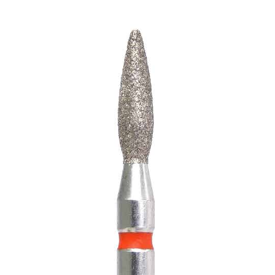 KMIZ DIAMOND Nail Cuticle Drill Bit Manicure/Pedicure/Dental RED