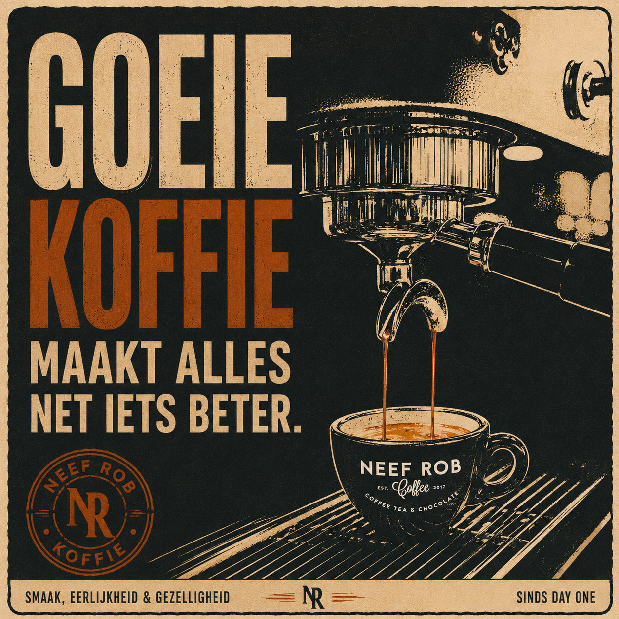 aparte zakelijke koffiebonen