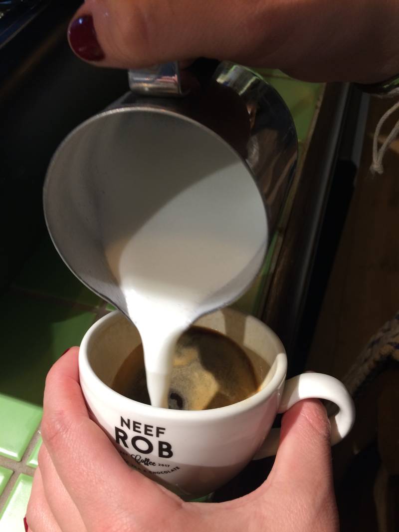 Cappuccino maken