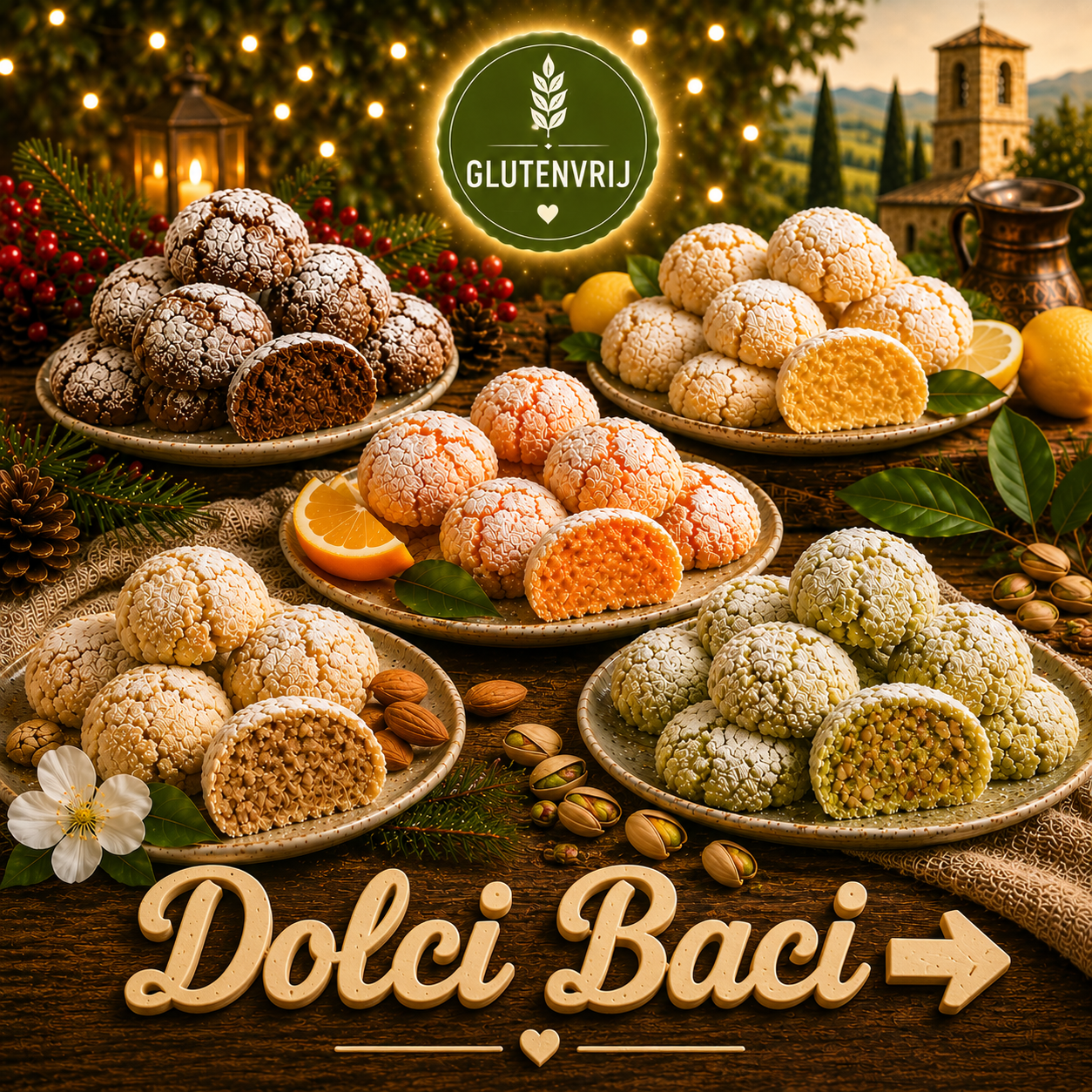 dolci baci amandelkoekjes neef rob italie