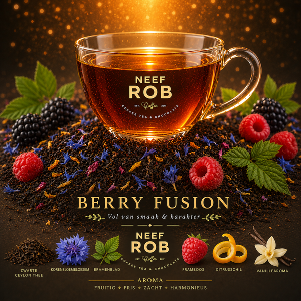 Berry fusion (zwarte thee met lekkers)