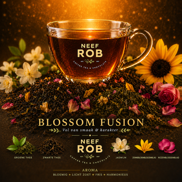 Blossom Fusion (mix van oa groene en zwarte thee)
