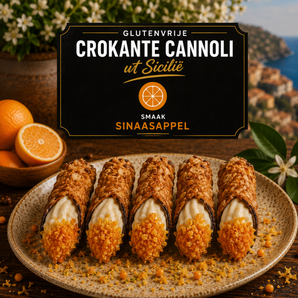 Cannoli croccante arancia (sinaasappel) 5 st. glutenvrij