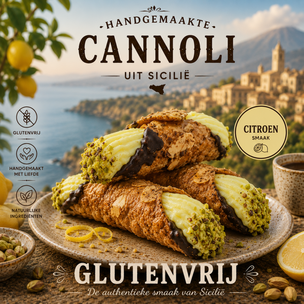 Cannoli croccante limone (citroen) 5 st. glutenvrij