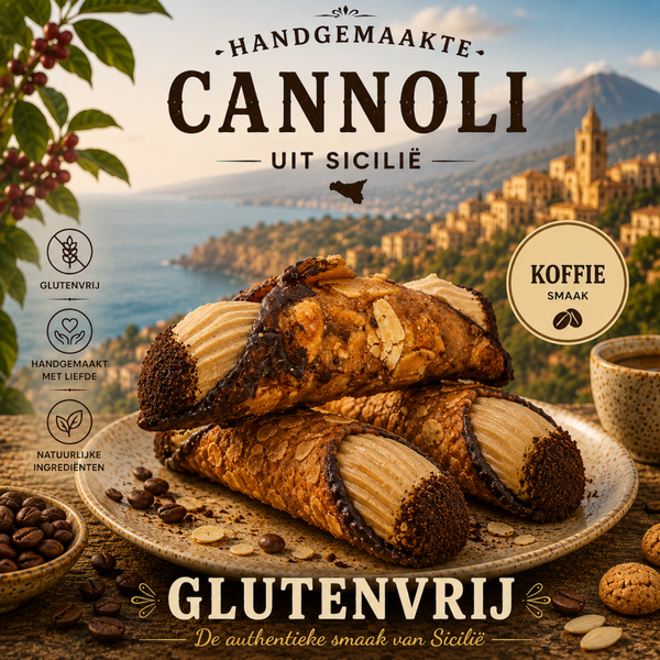 Cannoli croccante caffe (koffie) 5 st. glutenvrij