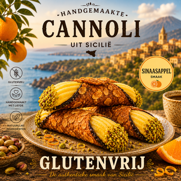 Cannoli croccante arancia (sinaasappel) 5 st. glutenvrij